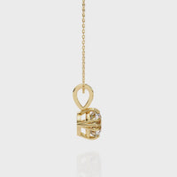 IGI Lab Grown Diamond Solitaire 12 Prong Pendant