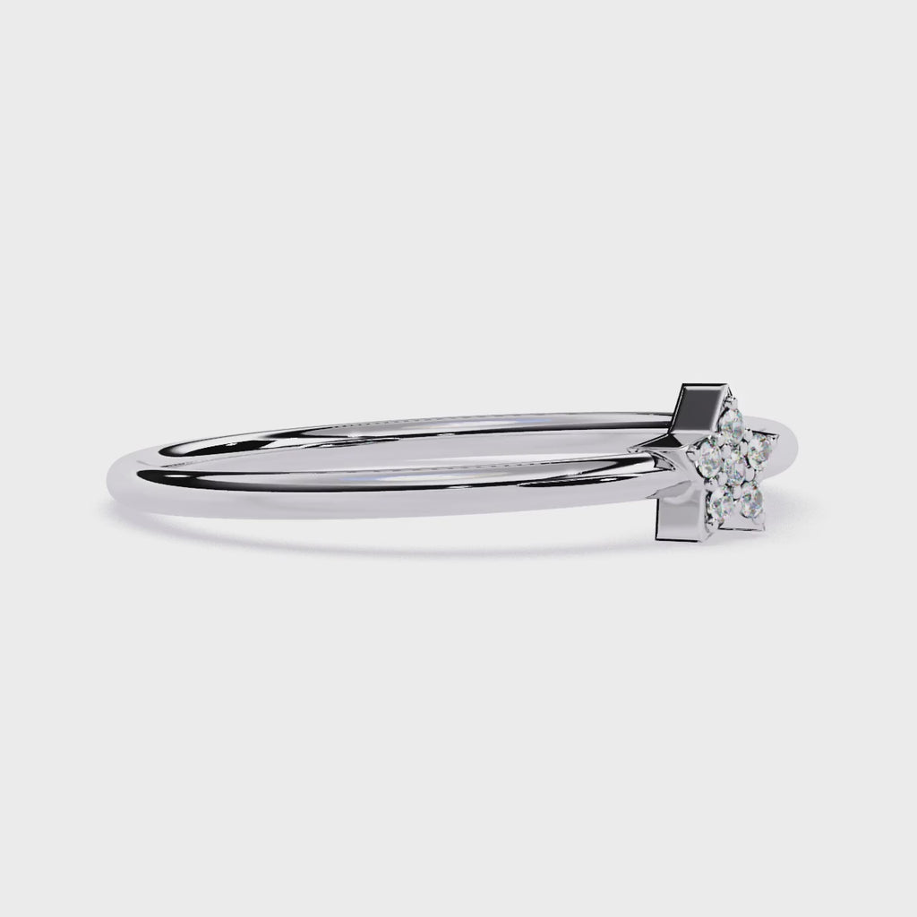 Star Lab Grown Diamond Ring