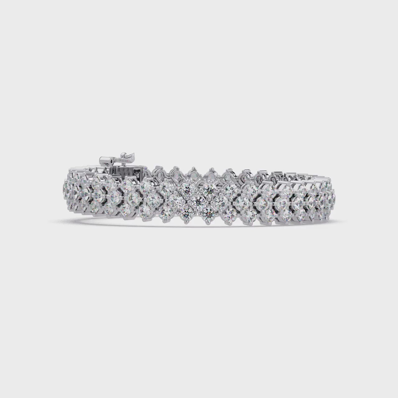 Brazalete elegante de diamantes de 1,25 quilates (copia)