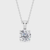 Lab Grown Diamond Solitaire Pendant