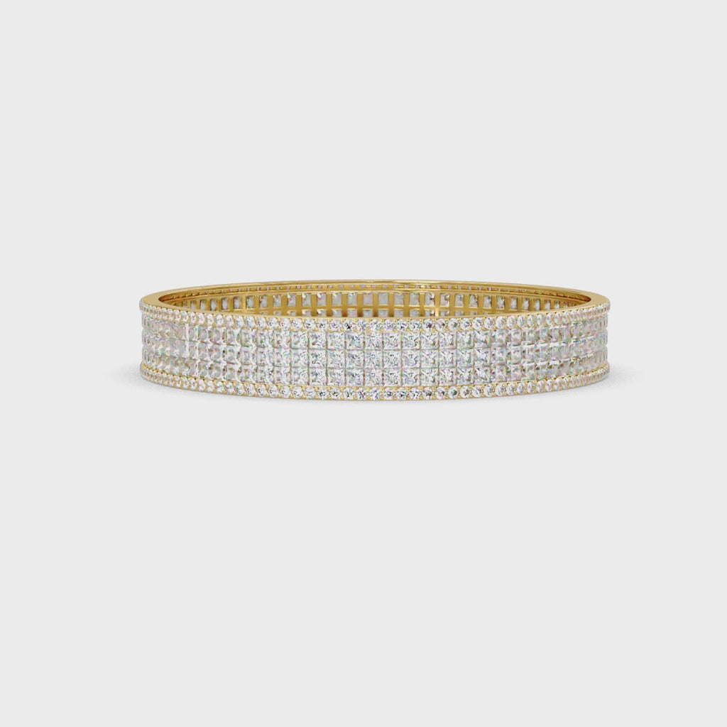 Brazalete elegante de diamantes de 1,25 quilates (copia)