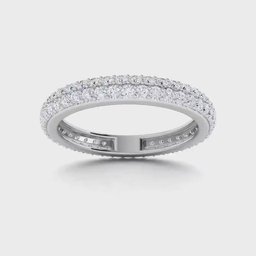 1.00ct Lab Grown Diamond Eternity Band Ring