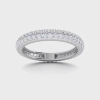 1.00ct Lab Grown Diamond Eternity Band Ring