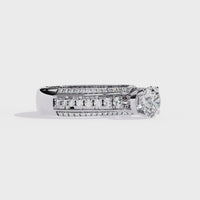 Elegant 14K Gold Lab Grown Diamond Bridal Ring