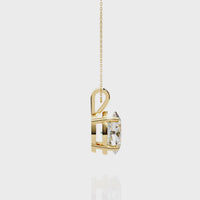 IGI 2.5CT Lab Grown Diamond Oval Solitaire Pendant