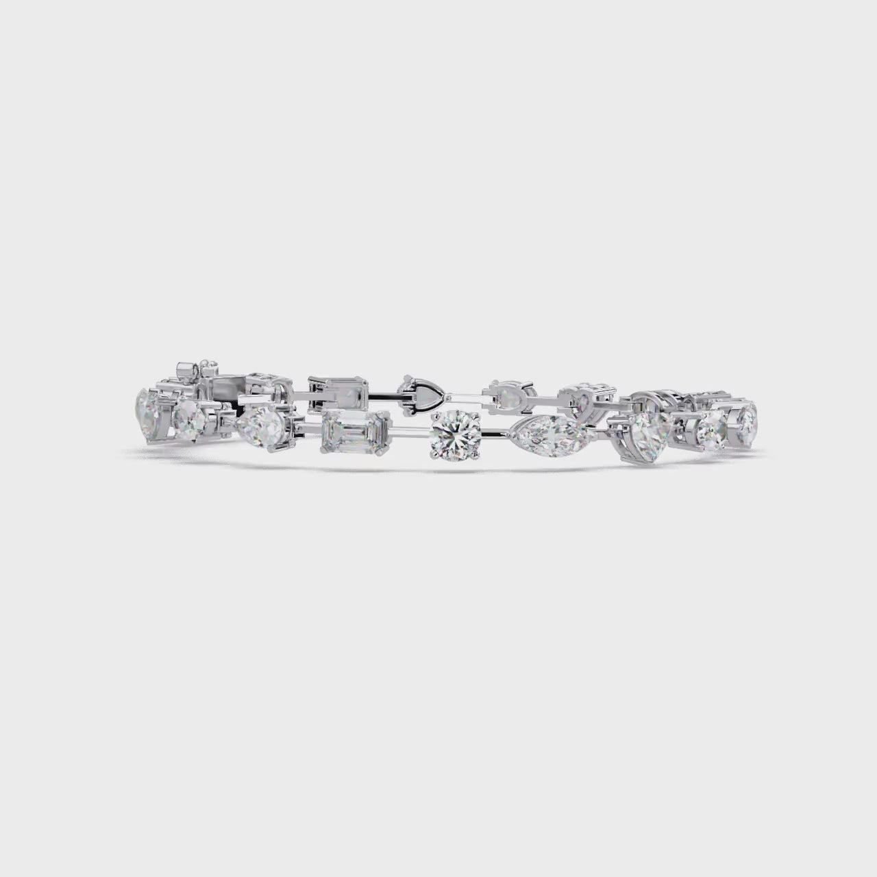 Brazalete elegante de diamantes de 1,25 quilates (copia)