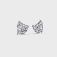 Pendientes tipo chaqueta con diamantes cultivados en laboratorio de 3,25 quilates