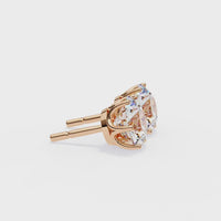 IGI 2.50ct Lab Grown Diamond Glow Stud Earrings