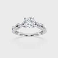 Lab Grown Diamond Infinity Ring