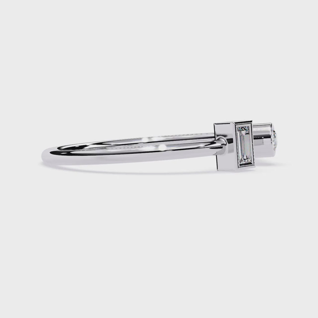 Two-Stone Lab Grown Diamond Ring