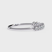 Lab Grown Diamond Half Eternity Ring