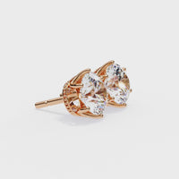 IGI 2.55ct Lab Grown Diamond Royal Radiance Studs