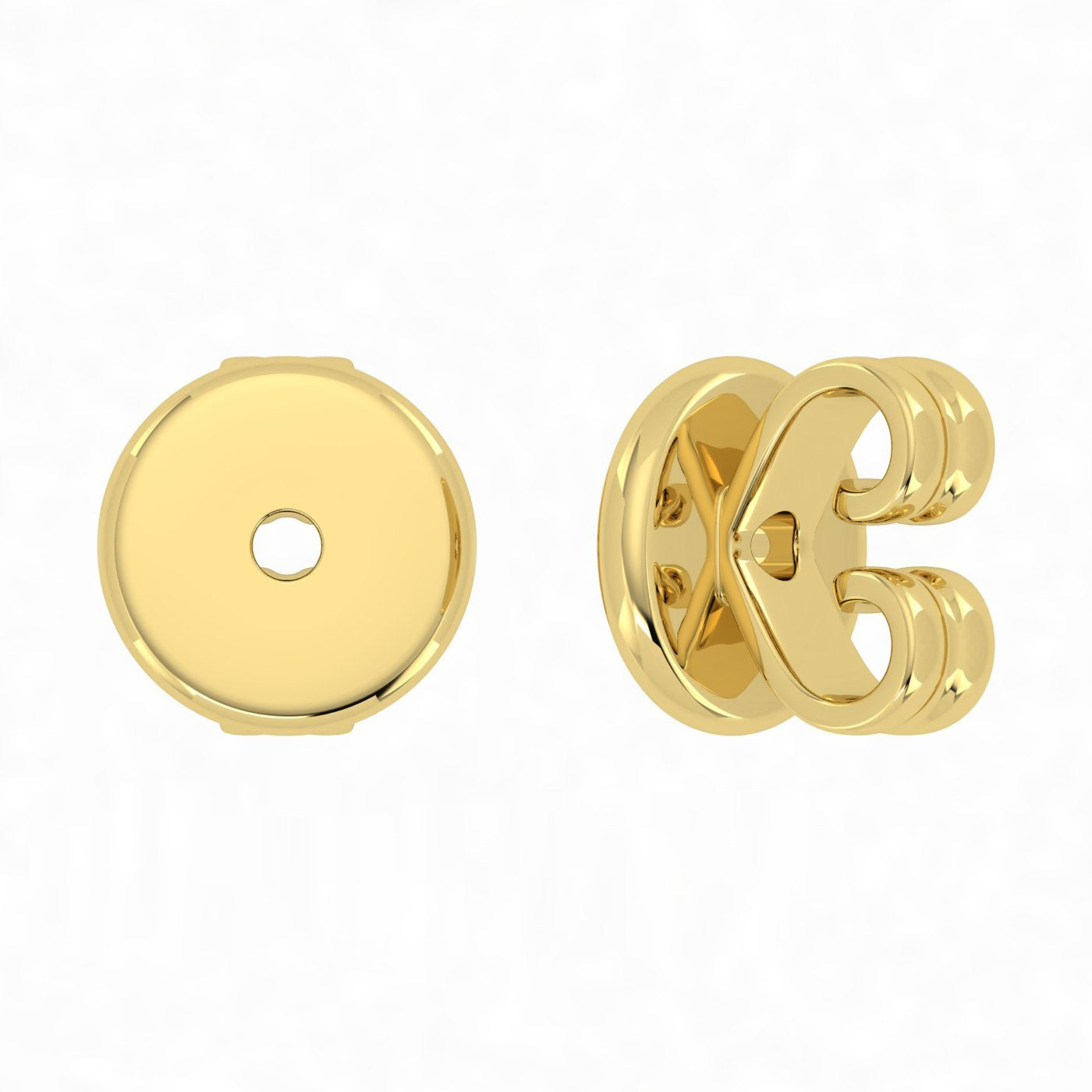 Earring Screw Backs and Push Backs Pair