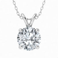 Lab Grown Diamond Solitaire Pendant
