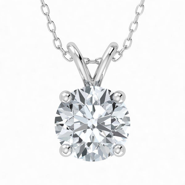 Lab Grown Diamond Solitaire Pendant