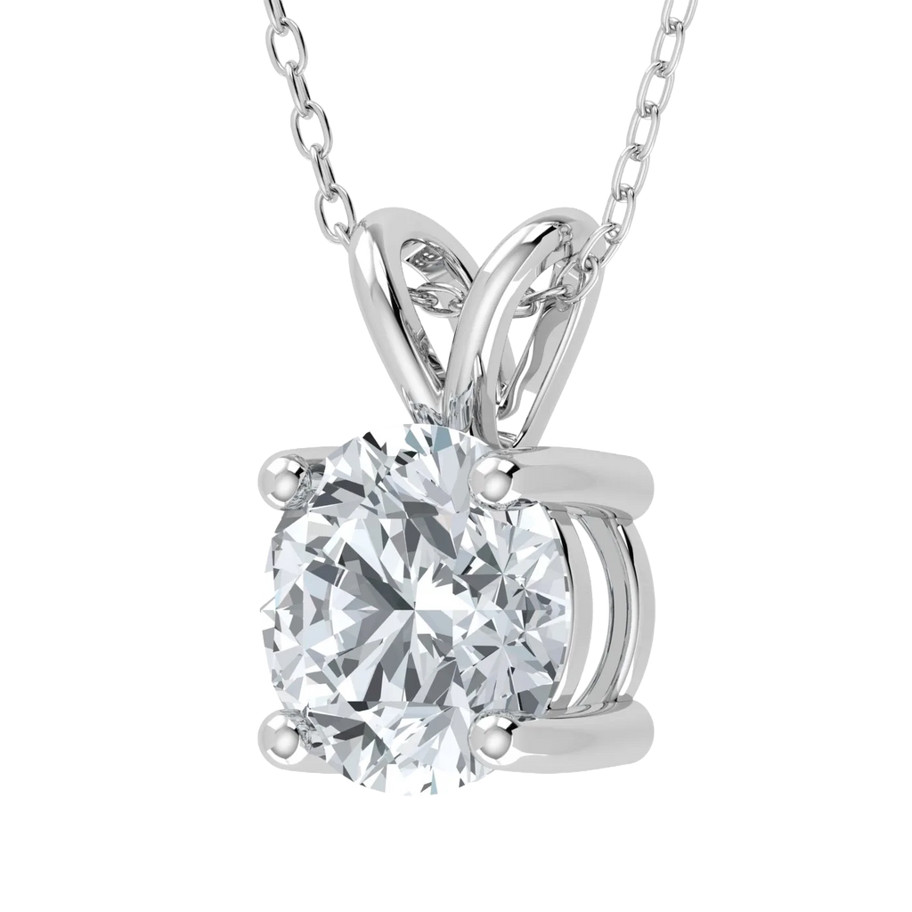 Lab Grown Diamond Solitaire Pendant