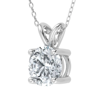 Lab Grown Diamond Solitaire Pendant