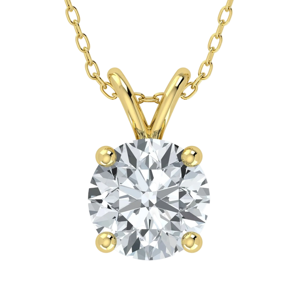 Lab Grown Diamond Solitaire Pendant