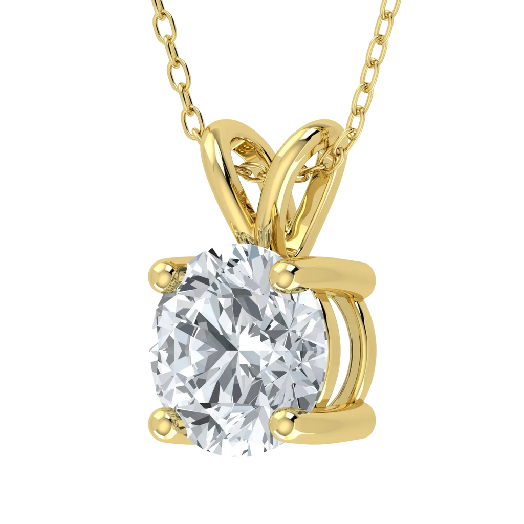 Lab Grown Diamond Solitaire Pendant