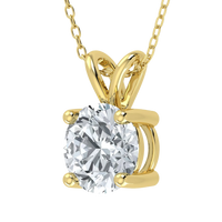 Lab Grown Diamond Solitaire Pendant