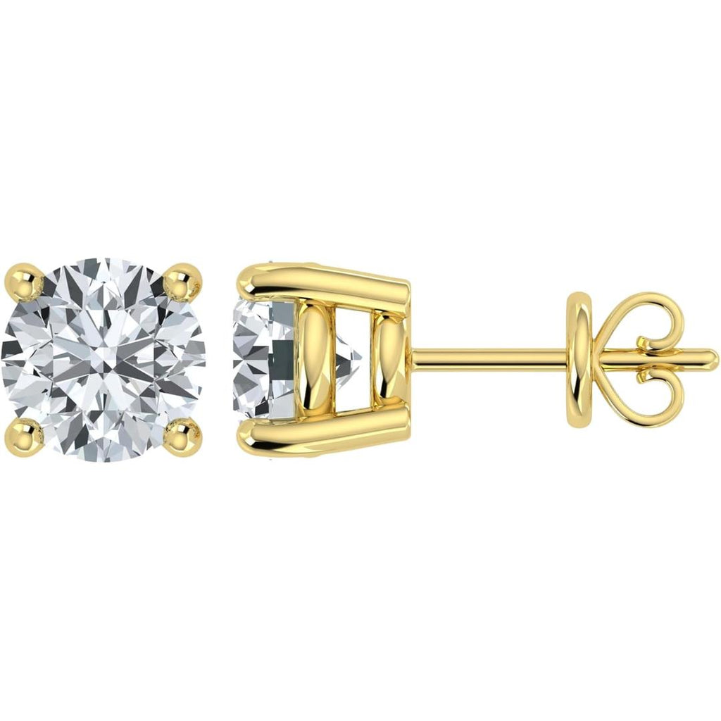 Aros con diamantes cultivados en laboratorio (4 y 5 ct)