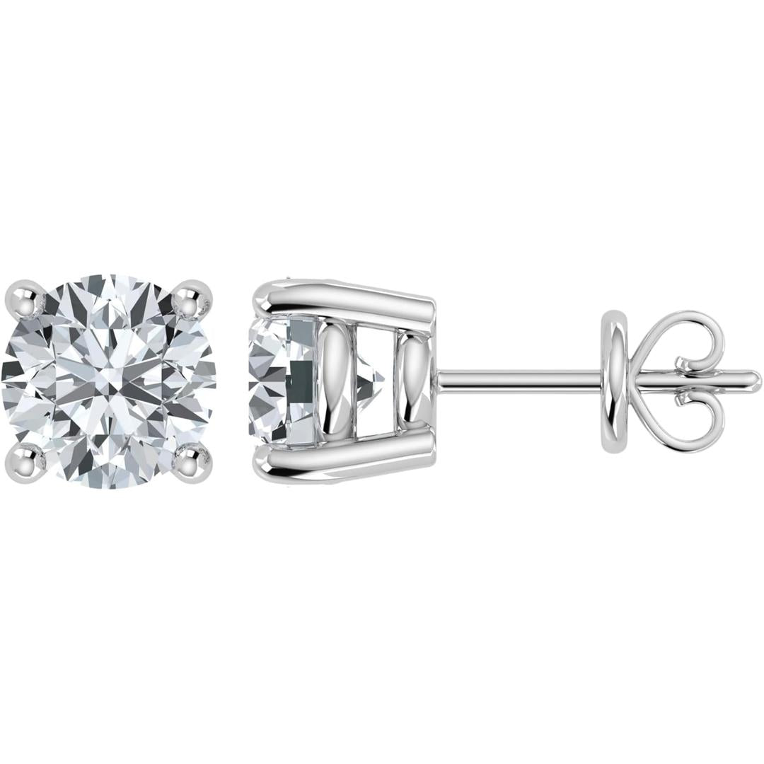 Aros con diamantes cultivados en laboratorio (4 y 5 ct)