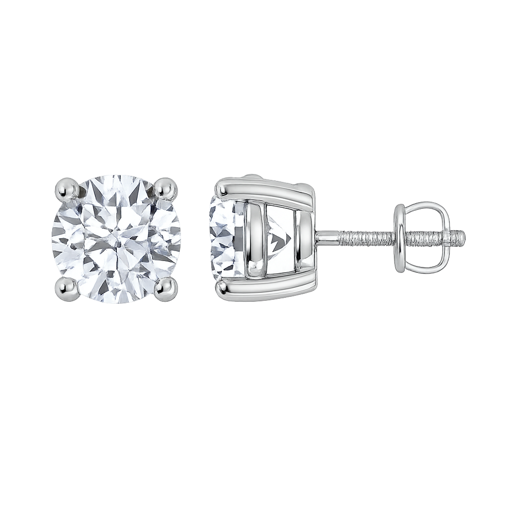 1.00ct Lab Grown Diamond Stud Earring